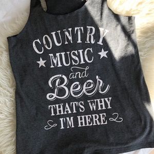Country Music Tank Top M